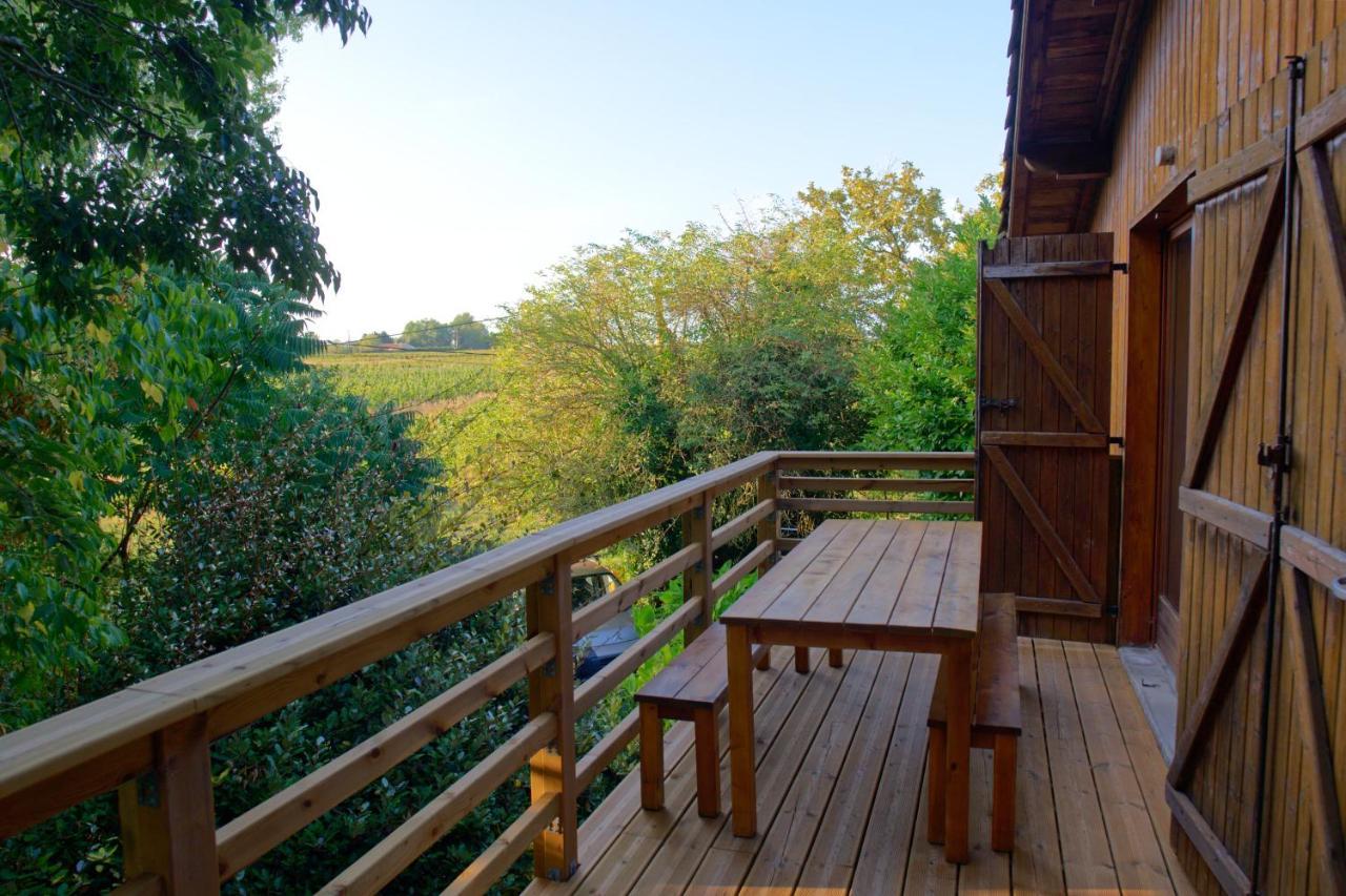 Chalet En Pleine Nature Pomerol Экстерьер фото
